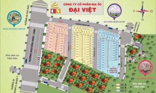 Dự án đất nền KDC Đại Việt II