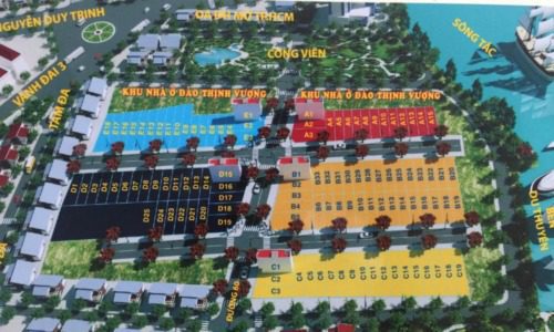 Dự án đất nền KDC Đảo Thịnh Vượng