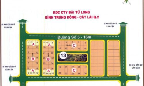 Dự án khu dân cư Bái Tử Long Bình Trưng Đông