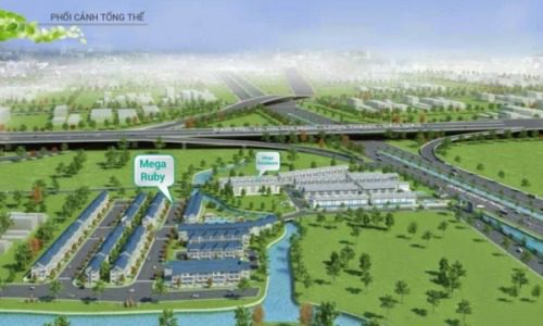 Dự án nhà phố liền kề Mega Ruby