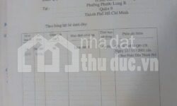 CẦN TIỀN GẤP!!!! BÁN ĐẤT KDC NAM LONG Q9 GIÁ RẺ HƠN KHU VỰC!!!!!
