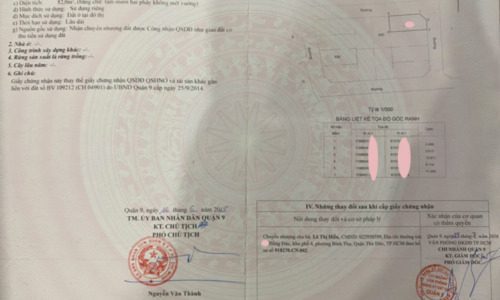 BÁN GẤP ĐẤT GÓC 2MT TĂNG NHƠN PHÚ A, GIÁ RẺ NHẤT KHU VỰC!!!!