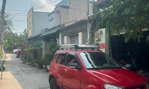 BÁN NHÀ HẺM XE HƠI THÔNG – KP23 HIỆP BÌNH CHÁNH, THỦ ĐỨC